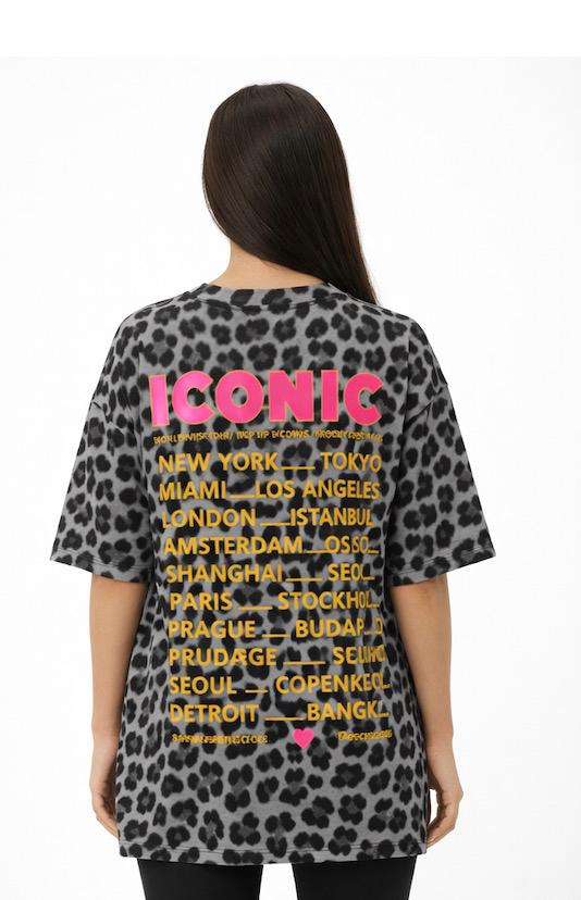 T-shirt Léopard ICONIC – Le style audacieux qui attire tous les regards