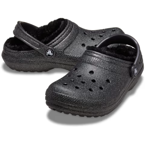 Classic Fuzz Lined Glitter Clog