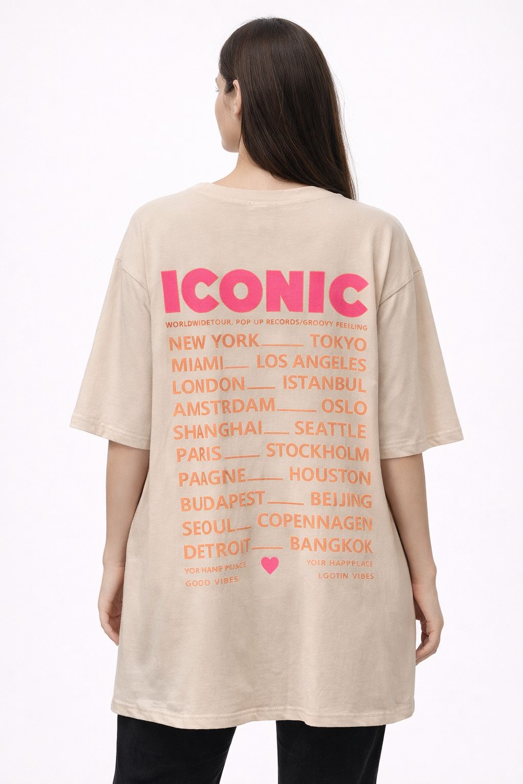 T-shirt ICONIC – L’indispensable tendance en plusieurs coloris