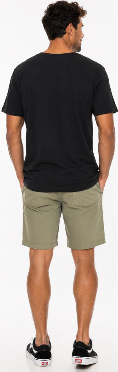 Tee Shirt Noir coupe Regular Col rond BRAD | Homme - Vondutch