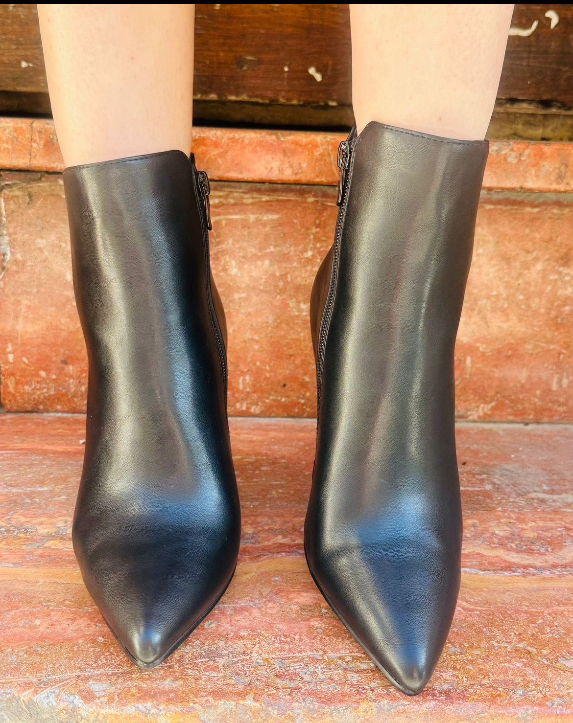 Bottines à talon éguille