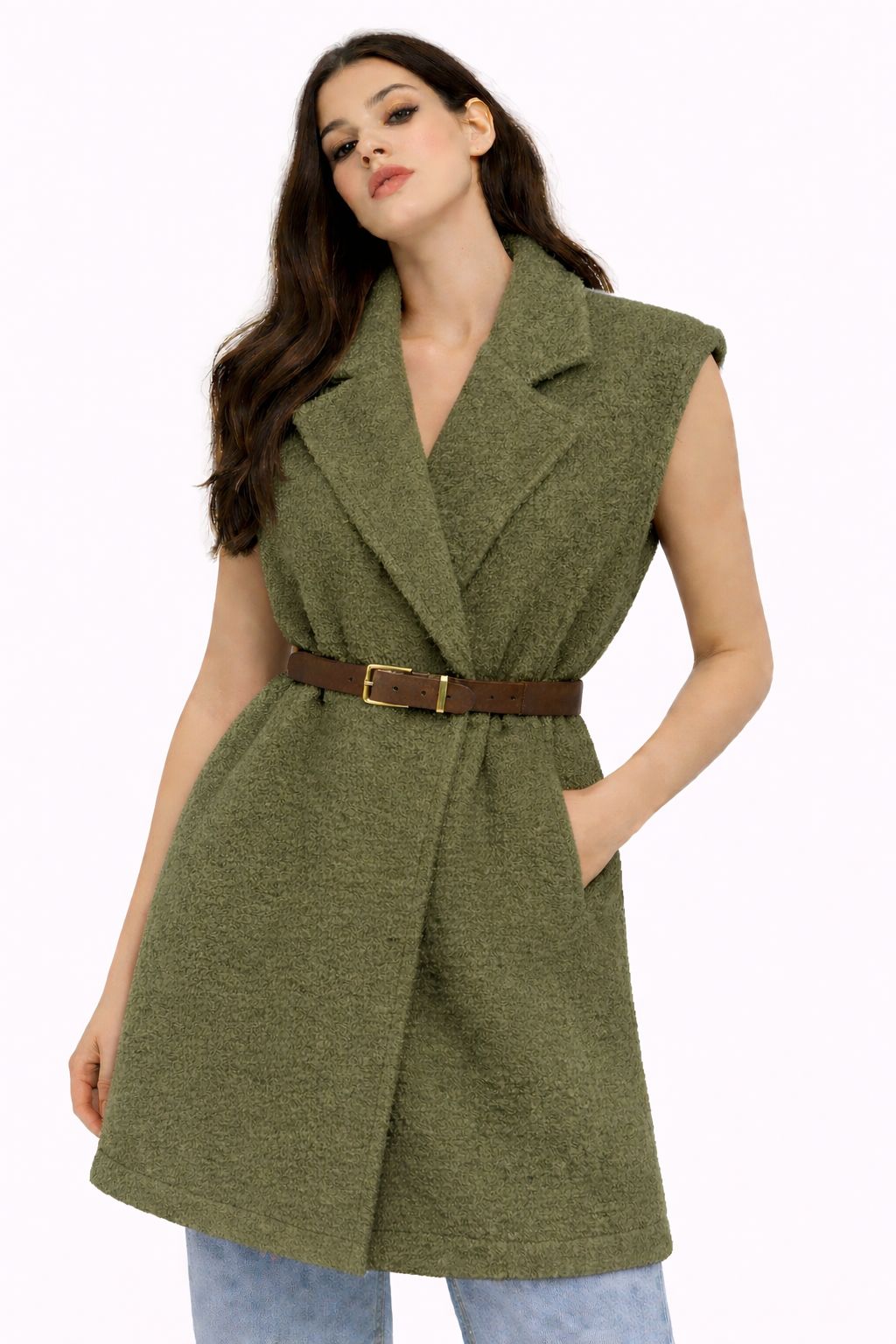 Veste sans manche Marine