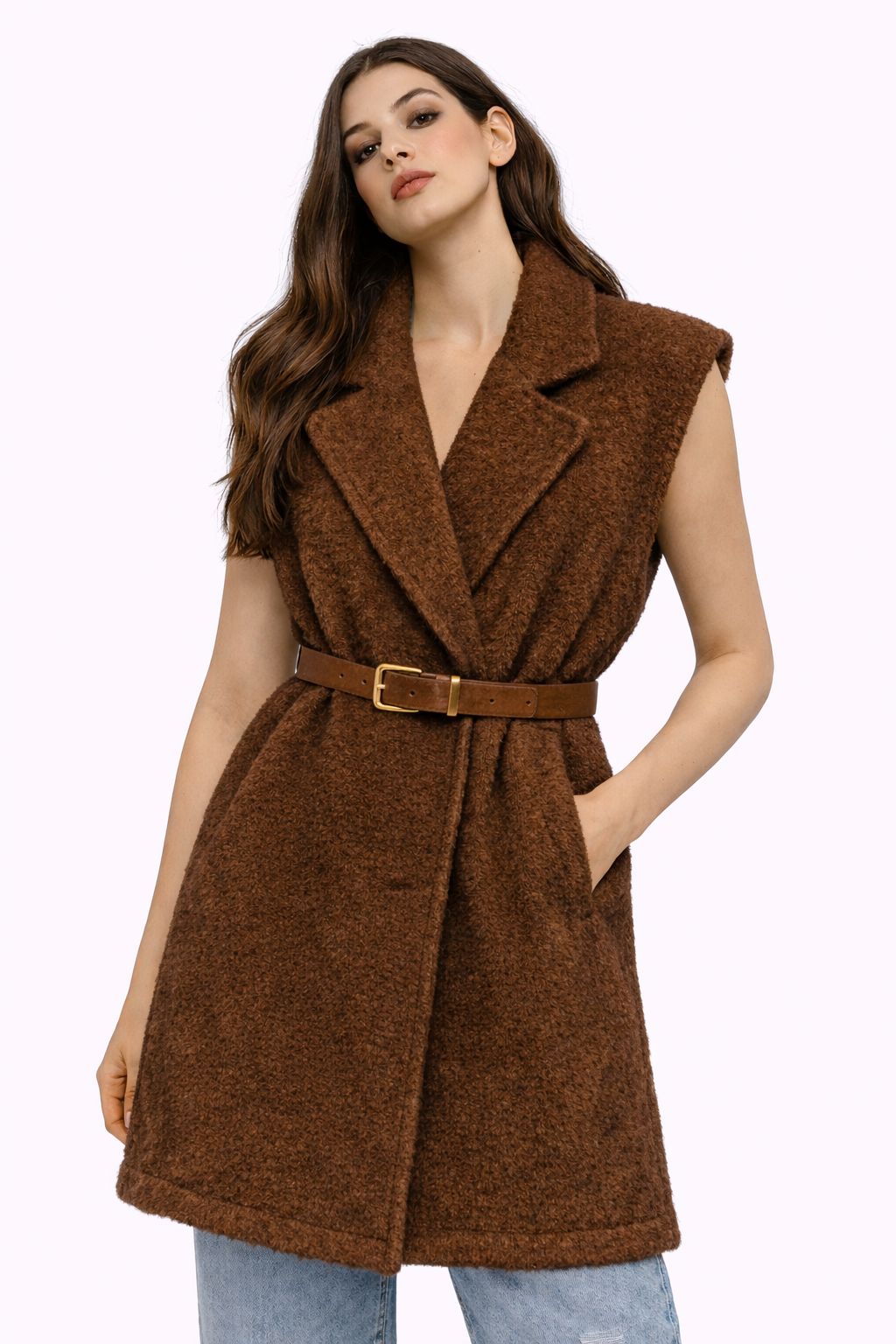 Veste sans manche Marine