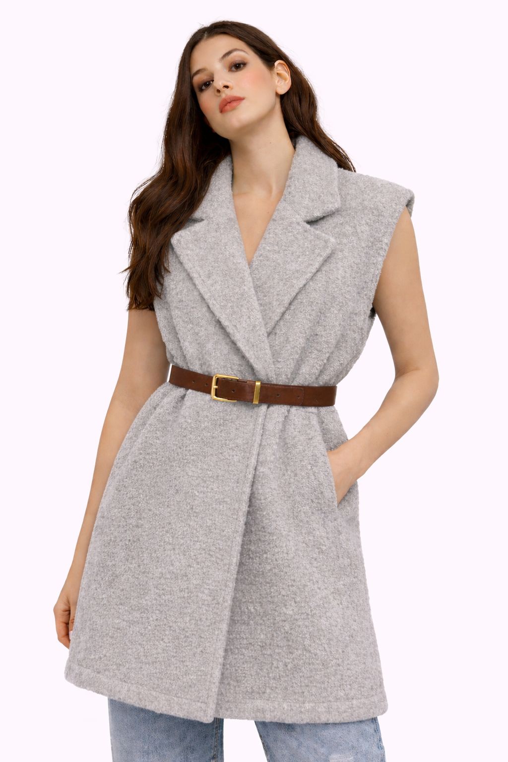 Veste sans manche Marine