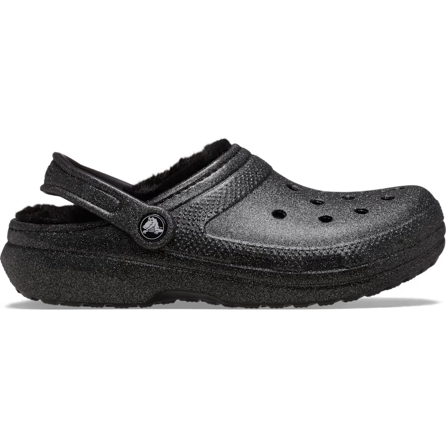 Classic Fuzz Lined Glitter Clog
