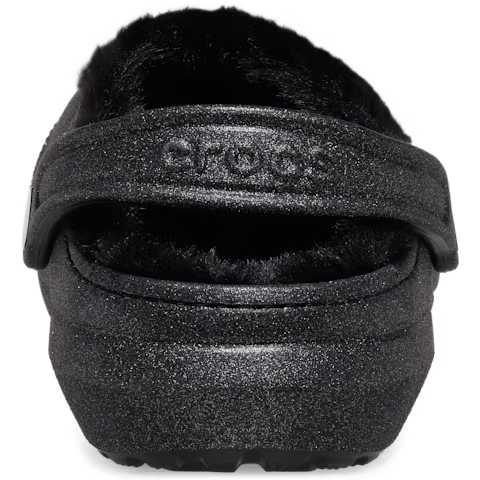 Classic Fuzz Lined Glitter Clog
