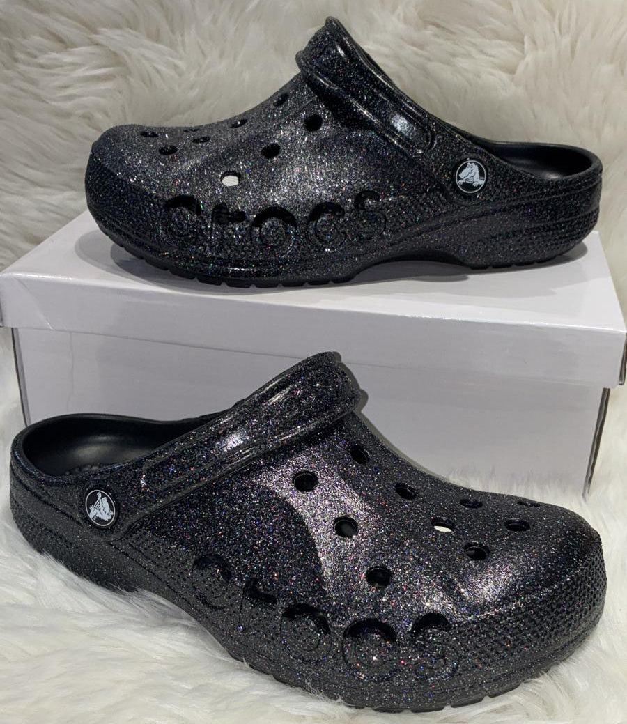 Crocs Brillantes Glitter – Sabots Élégants & Ultra Confort