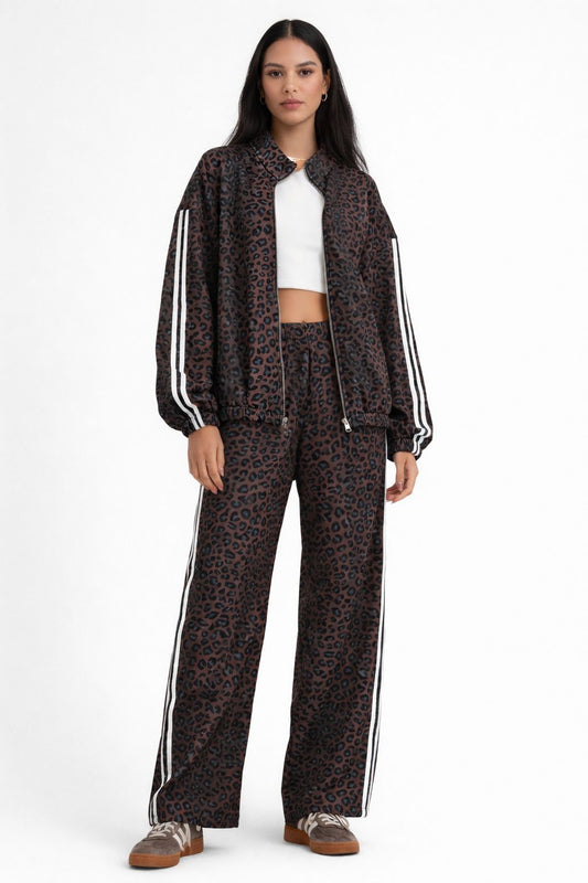 Ensemble Jogging Léopard Femme – Le streetwear tendance décliné en plusieurs coloris