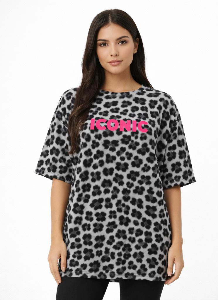 T-shirt Léopard ICONIC – Le style audacieux qui attire tous les regards