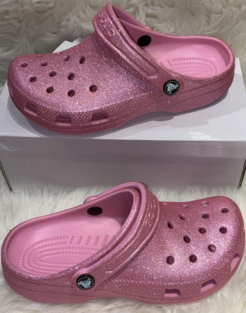 Crocs Brillantes Glitter – Sabots Élégants & Ultra Confort