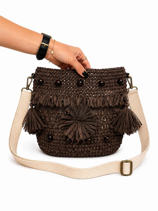 Sac Bohème Pompon